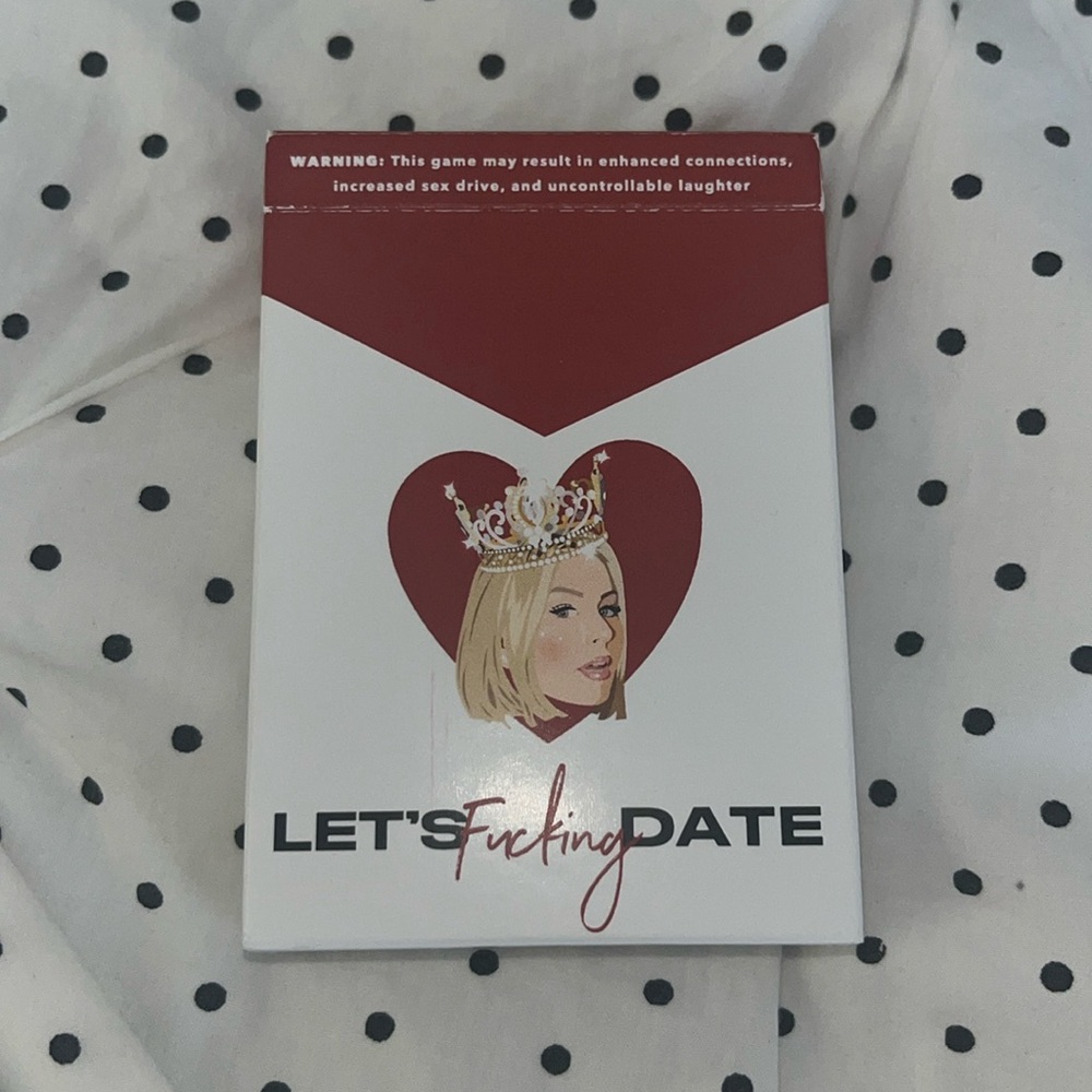 Let’s Fucking Date card game